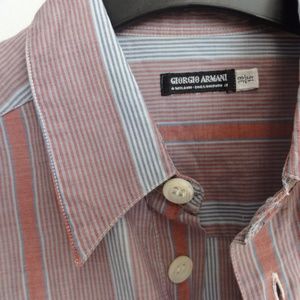 Giorgio Armani A Milano Casual Shirt (Men's US 15)